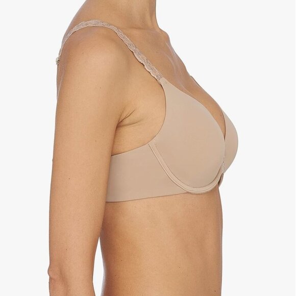 NWT Natori Women Pure Luxe Seamless Underwire Bra, cafe 30G - Picture 2 of 3